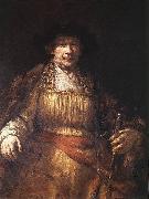 REMBRANDT Harmenszoon van Rijn Self-portrait saq Sweden oil painting reproduction